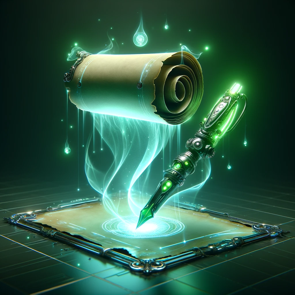 Story Bible AI wizard guiding you through story outline generation